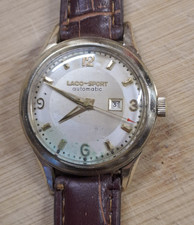 Laco-Sport Vintage Armbanduhr Uhr mechanisch Automatik 25 jewels
