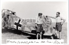 C830 Foto Wehrmacht Archiv Repro Luftwaffe Flugzeug Me109 JG77 rkt Pilot Bilanz