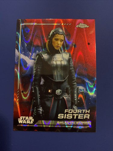 Star wars karte topps - topps, chrome