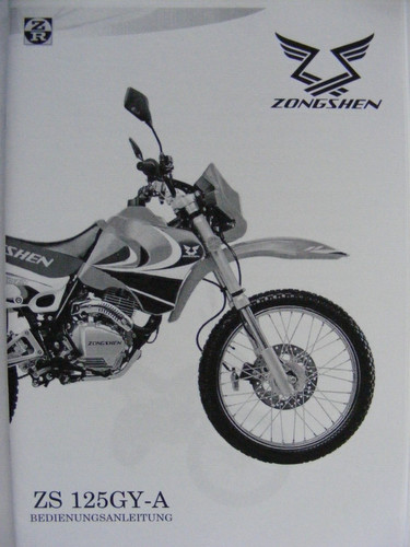 Zongshen motorrad 125 a - zs,