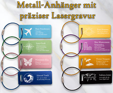 Kofferanhänger personalisiert