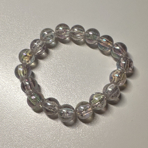 Armband mit runden glasperlen - armband,