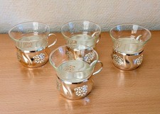 4 Teegläser/Tassen Vintage