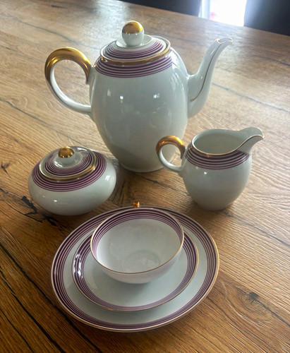 Porzellan kaffeeservice tlg - kaffeeservice, 5-tlg