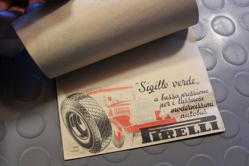 Reifen pirelli notizbuch - reifen,
