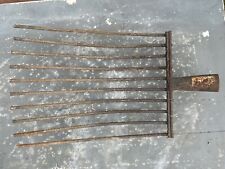 Kohlegabel Steingabel 10 Zinken Forke mit Federtülle