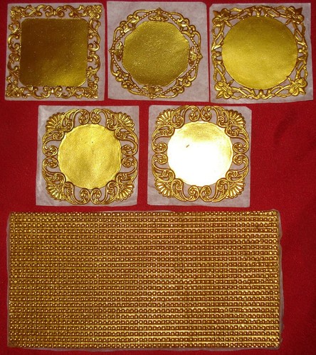 Set wachs bordüren ornamente - wachs,
