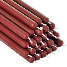 25x Rote Bienenwachs Kerzen