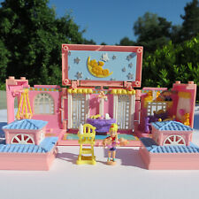 Mini Polly Pocket Stapelvilla dream builders nursery Baby 100%  Bluebird