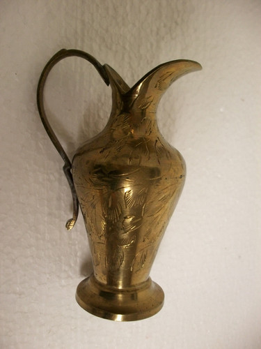 Vase krug messing - messing, indien