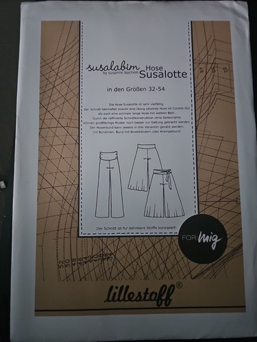 Schnittmuster weite hose - weite,