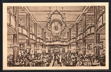 Berlin-Charlottenburg, Tauentzien-Palast, Innenansicht, Ansichtskarte 