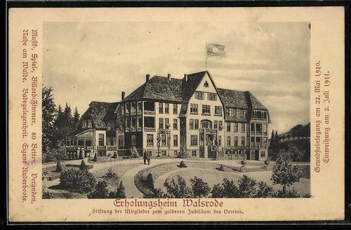 Walsrode erholungsheim - ak,