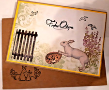 Romantische Osterkarte