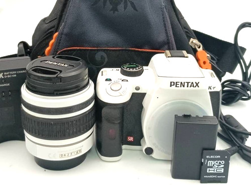Pentax body objektiv set - k-r,