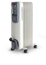 Ölradiator Ölheizkörper 1500W / 7 Rippen 3 Leistungsstufen mobile Elektroheizung