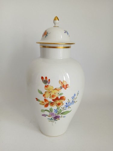 Meissen deckelvase - meissen,
