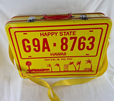 Vintage Blech Koffer - HAPPY STATE HAWAII TROPICAL ISLAND - reisenthel München