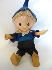 DDR alter Sandmann Sandmännchen Puppe Abendgruß Figur Biegepuppe Spielzeug #2
