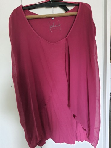 Ulla popken damen bluse pink - popken,