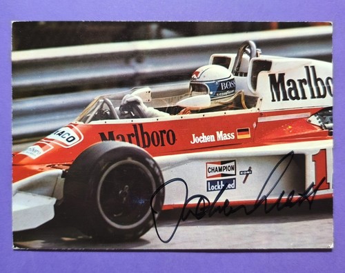 Original autogramm jochen mass - autogramm,