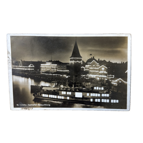 Ansichtskarte postkarte lindau - postkarte,