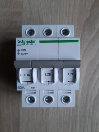 Schneider hauptschalter 63a 3 - schneider, 63a,