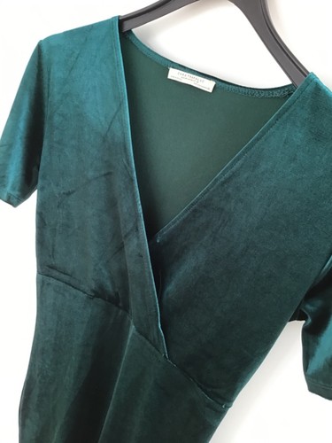 Zara trafaluc stretchsamt - zara,
