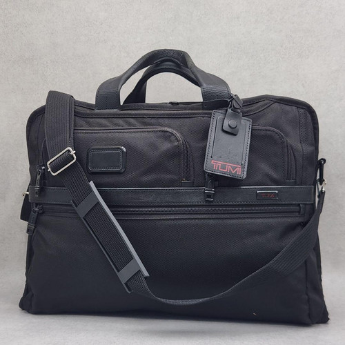 Tumi alpha black 2way - black,