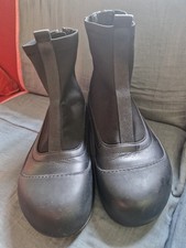 Stiefeletten v. VIC MATIE in Gr. 40 aus schwarzem Leder und Neopren