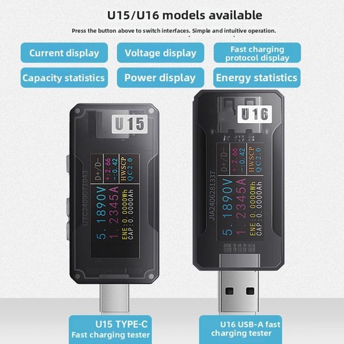 U15 u16 usb tester für - u15,