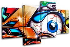 EyeBall Urban Graffiti Murial