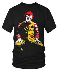 Ronald Joker T-Shirt Fun Bösewicht Held Comic Villain HAHAHA Hero Superheld Kult