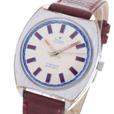 STOWA VINTAGE HANDAUFZUG HP Z,170 HERREN RETRO UHR + SOPF-CALF-LEDERBAND + RAR +