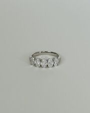 Memoirering Ring mit Oval-Schliff Diamanten 2,03ct TW-vs in 750/18K Weißgold