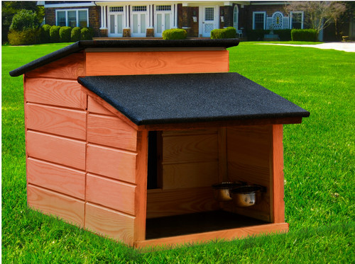 Hundehütte holz hundehaus - xl+,