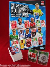 Topps Bundesliga 2013/2014 Satz komplett + Album = alle Sticker Penny 13/14
