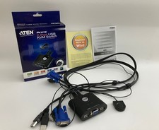 ATEN 2-Port USB KVM Switch, Model CS22U (steuert zwei Computer) in OVP