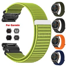 Quick Fit Nylon Armband Für Garmin Fenix E 8 7 7X 6X 6 Pro 5X 5 3HR 965 Ersatz