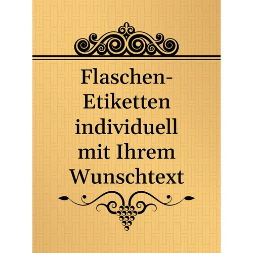 Flaschenetiketten - 8,