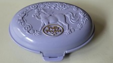 Polly Pocket mini - Einhorn Dose fliederfarben- ohne Figuren