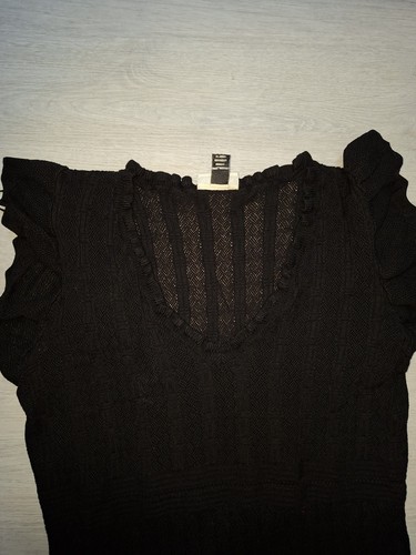 Damen oberteil schwarz - oberteil, größe