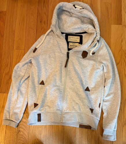 Naketano zip gray thick - up,