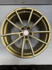 1x Etabeta Manay-K Gold 10.5x20" ET30 LK5 112 ML 78.1 Alufelgen 20 Zoll NEU