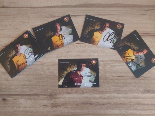 Autogrammkartensatz dynamo - autogrammkartensatz,,