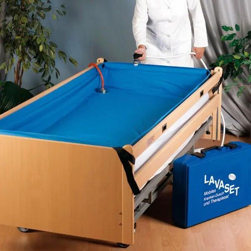 Mobile krankenbett dusche - mobile, krankenbett-dusche