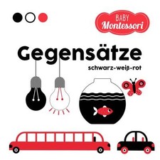 Gegensätze schwarz-weiß-rot