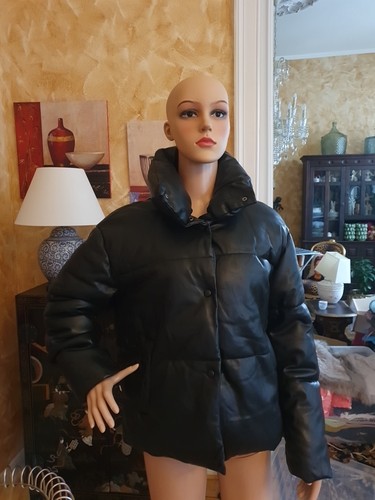 Damen jacke lederimitat - damen,