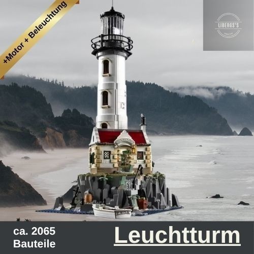 Klemmbausteine moc leuchtturm - moc,