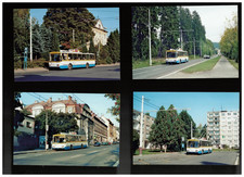 1133- Trollybus CZ Tschechien - Mariánské Lázně - 14Tr - Wagen 45 - Foto 8 Stk.